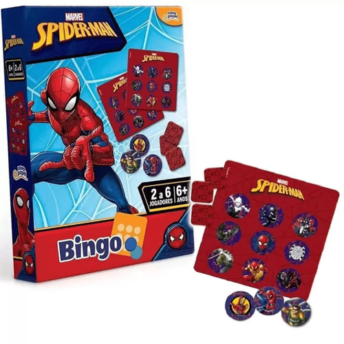 Jogo de Memoria Homem Aranha 24 Pares - Hasbro - Paraná Plásticos