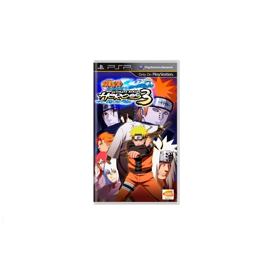 Jogo Naruto Shippuden Ultimate Ninja Heroes 3 - psp em Promoção na  Americanas