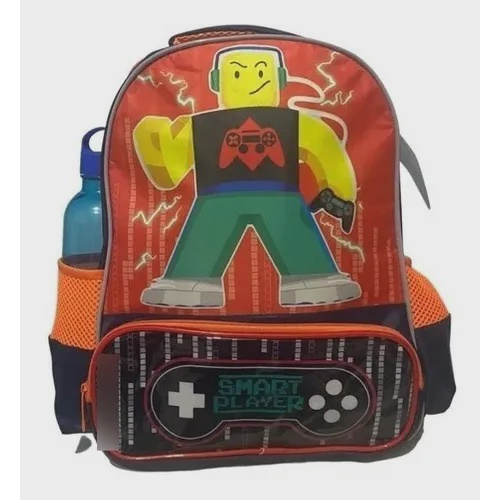 Mochila Roblox Infantil Grande Escolar