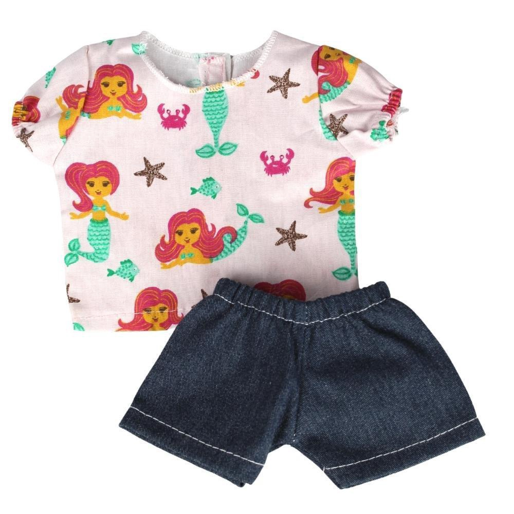 Roupa boneca para baby alive - vestido floral - casinha 4 no Shoptime