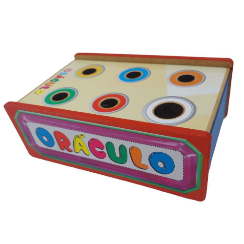 Jogo Oráculo Brinquedo de Madeira Com Bolinhas De Gude no Shoptime