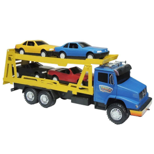 Brinquedo Caminhão Cegonheira Carreta Com 4 Carrinhos - Bs Toys em Promoção  na Americanas