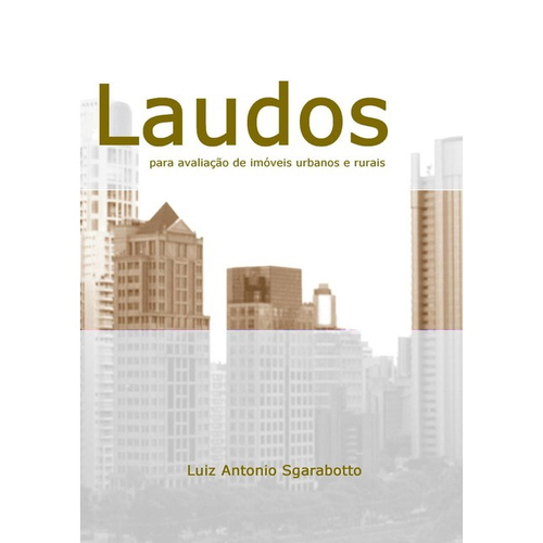 Livro Laudos Para Avaliação De Imóveis Urbanos E Rurais No Shoptime