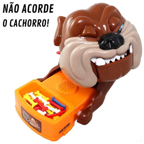 Brinquedo Jogo de Mesa Cachorro que Morde Não precisa Pilhas