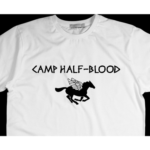 Camiseta Camp Half Blood Meio Sangue Percy Jackson #