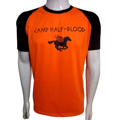 Camiseta Percy Jackson, Acampamento Meio-Sangue