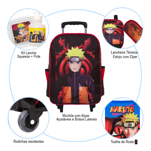 Kit 1 Toalha De Banho Naruto Turma + 1 Toalha De Rosto em Promoção na  Americanas