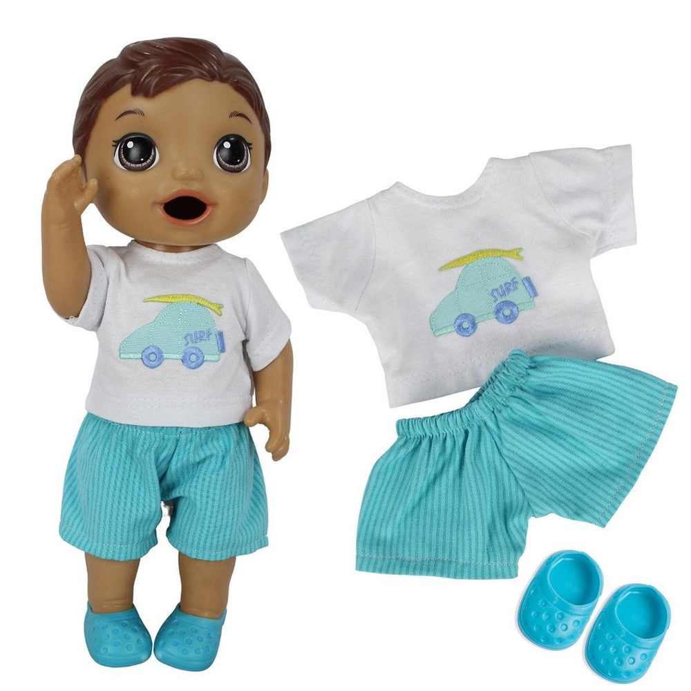 Kit Roupa De Boneca Para Baby Alive - Praia Biquini Sereia em Promoção na  Americanas