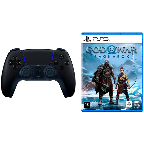 Controle Dualsense Playstation 5 + Game God of War Ragnarok