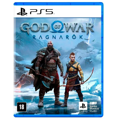 Controle Sem Fio Dualsense Midnight Black Playstation®5 + Game God of War  Ragnarok Standard - PS5 em Promoção na Americanas