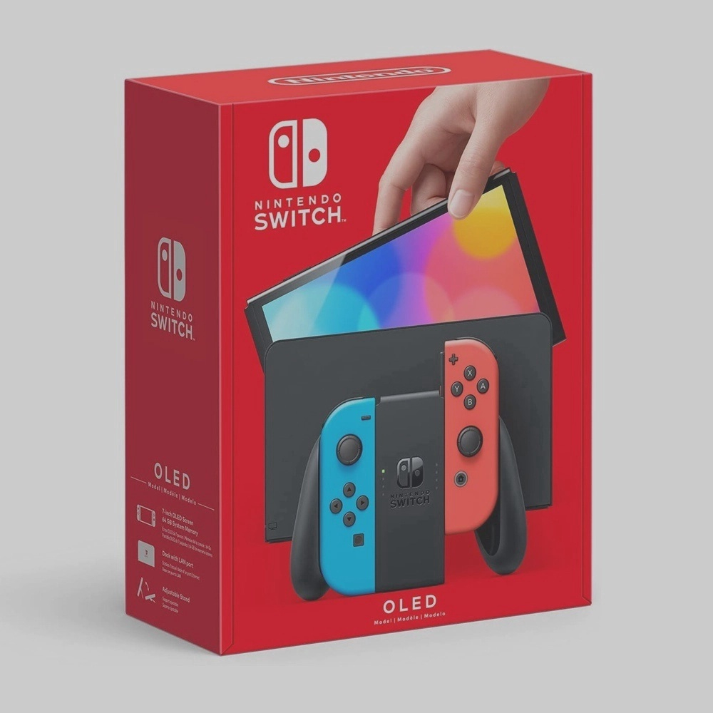 NINTENDO SWITCH OLED BRANCO - Escorrega o Preço