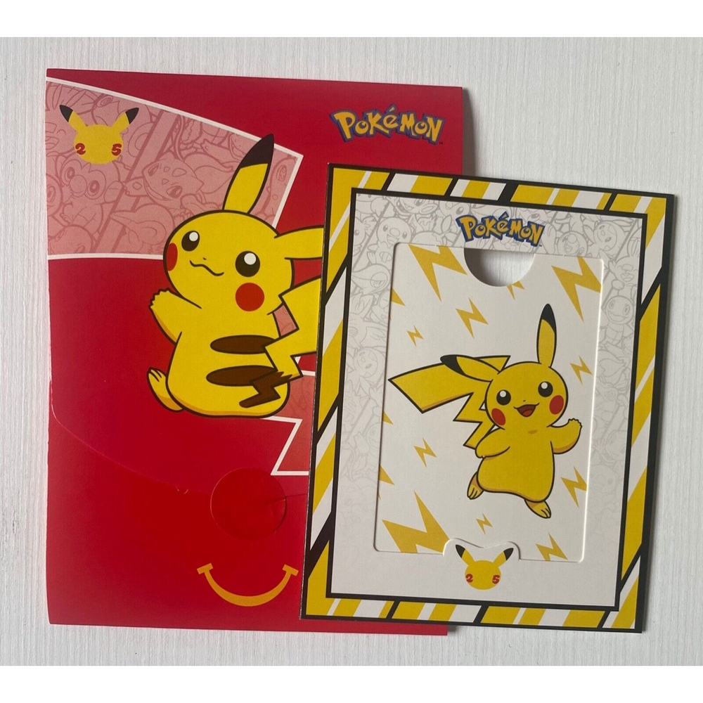 Cartas Pokémon McDonald's 25 Anos Aniversário Pokémon!!(Cartas