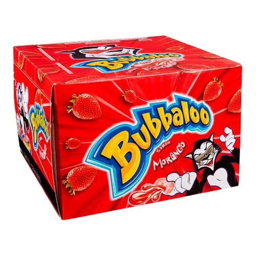 Chiclete Bubbaloo Com 60 Unidades Caixa Sabor Morango em Promoção na Americanas Chiclete Bubbaloo Com 60 Unidades Caixa Sabor Morango em Promoção na Americanas