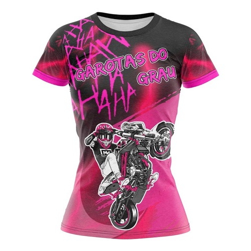 Camiseta Raglan Moto Grau XT 660 Manga 3/4