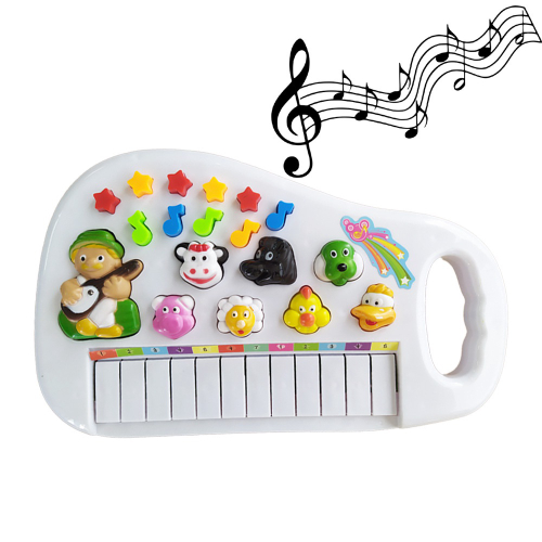 Piano Teclado Musical Fazendinha Animal Infantil Bebê