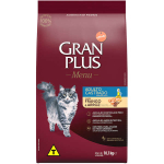 Ração Gran Plus Gatos Castrados Frango e Arroz - 10,1Kg