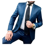 Terno Acetinado Microfibra Slim Italiano Masculino