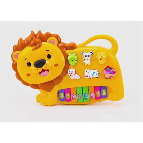 Piano Infantil Teclado Musical Bebê Ia Ia O Bichos - R$ 59,8