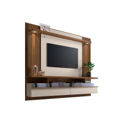 Menor preço em Painel Home Theater Linea São Luís 22 p/TV 65 White/Noguei
