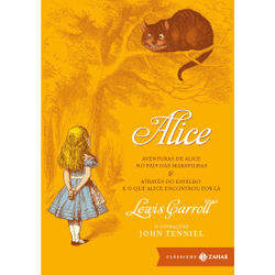Livro - Alice: edição bolso de luxo: Aventuras de Alice no País das Maravilhas & Através do Espelho e o que Alice encontrou por lá Menor preço em Livro - Alice: edição bolso de luxo: Aventuras de Alice no País das Maravilhas & Através do Espelho e o que Alice encontrou por lá