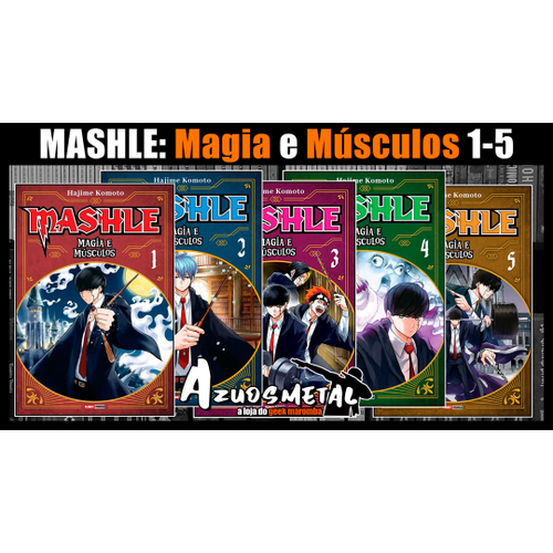 Mangá Mashle Magia e Músculos Volume 01