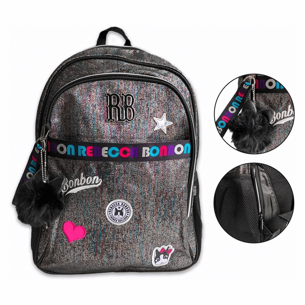 Mochila Jovem Escolar Feminina Rebecca Bonbon Clio Style - Shop