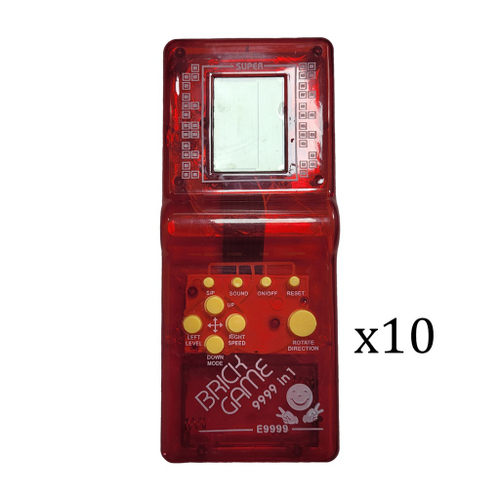 Kit 3 Mini Game De Bolso 9999 Retro Portatil