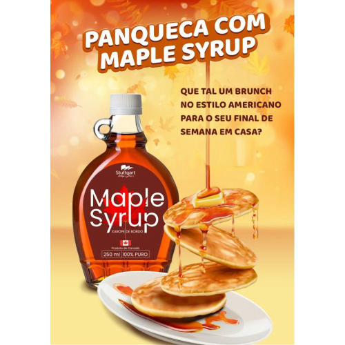 Xarope De Bordo Maple Taste & Co 250ml em Promoção na Americanas