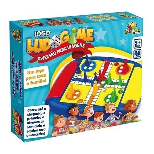 Jogo De Ludo Game 2 A 4 Jogadores Brinquedo