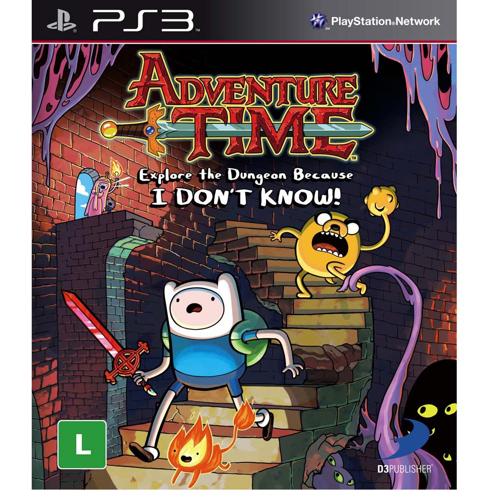 Jogo Novo Adventure Time Explore The Dungeon Para Ps3 em Promoção na  Americanas