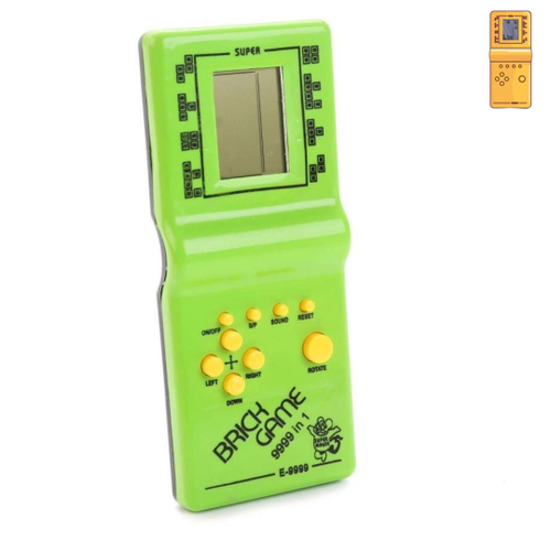 Console Mini Game Antigo Retro 9999 Jogos - Verde