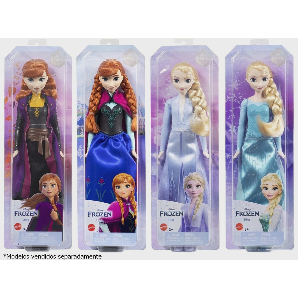 Boneca Princesas Disney Frozen 2 Elsa HLW48 Mattel