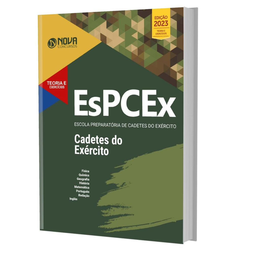 Apostila Espcex 2023 - Cadetes Do Exército No Shoptime