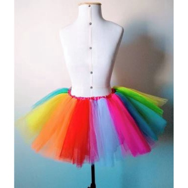 Saia tutu colorida unicornio sales