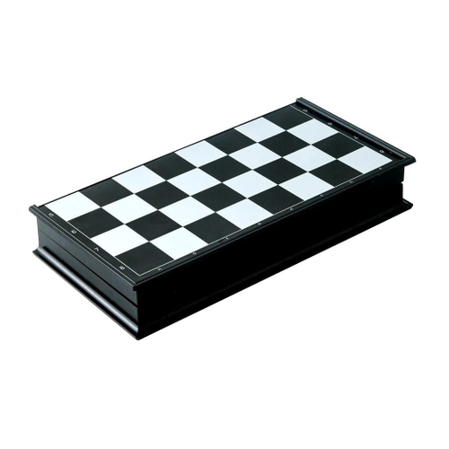 Jogo De Xadrez Magnético Dobrável Tabuleiro Portátil 25x25cm - R$ 59,89