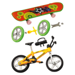 Toyvian 2 Conjuntos Bicicleta De Dedo Brinquedos De Mini Bicicletas Jogo De  Bicicleta Brinquedos De Desenvolvimento Bicicleta De Mesa Plástico