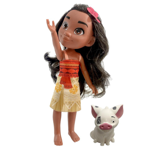 Boneca Princesa Moana Disney Bebê Baby 36 Cm 2504 Cotiplás em