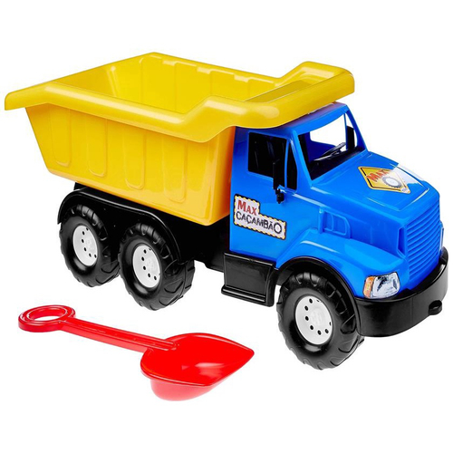 Caminhão Iveco De Brinquedo Carreta Toras De Madeira de Plastico no Shoptime