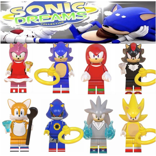 Boneco Sonic De Lego