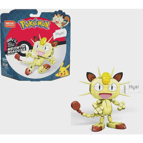 Mega Construx Pokémon Toxel Vs. Galarian Meowth Building Set