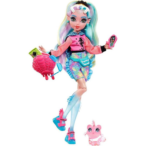 Boneca Articulada com Acessórios - Monster High - Lagoona Moda - Mattel