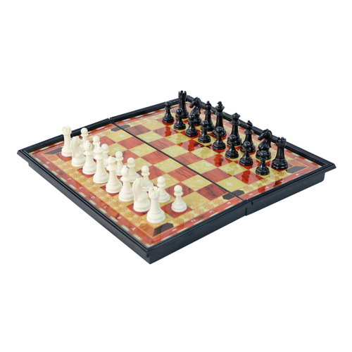 Jogo xadrez oficial tabuleiro em napa 450X450MM na Americanas Empresas