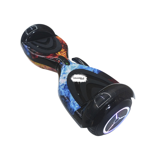 Skate Elétrico Bluetooh 6,5 - Gelo e Fogo - Com Led