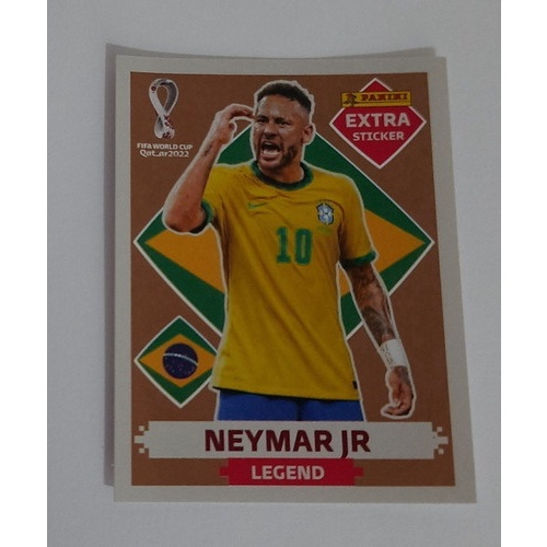 Figurinha Da Copa Neymar Jr Legend Bronze Original Panini em Promoção na  Americanas