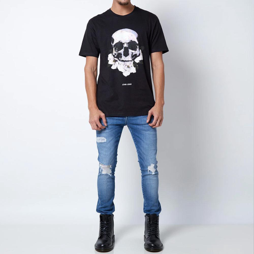 CAMISETA JOHN JOHN CHROME SKULL