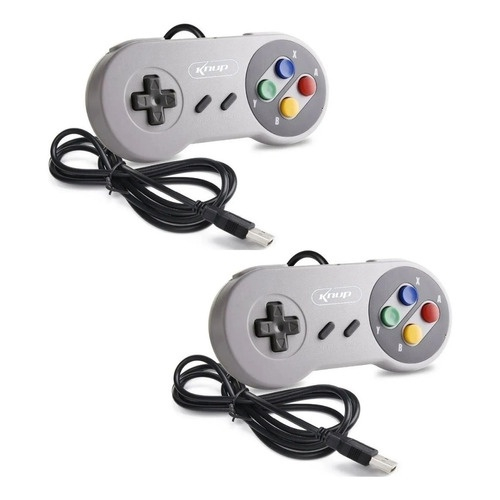 Controle Super Nintendo Snes USB Joystick Retrô com fio Video Game  Computador Pc Notebook Mac Raspberry : : Games e Consoles