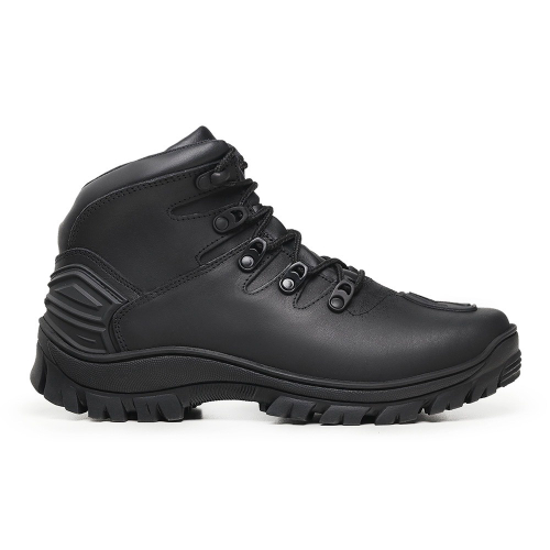 Bota Masculina Coturno Motoqueiro Motociclista Couro Leg timo