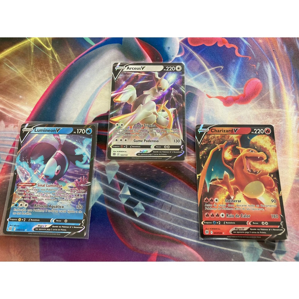 Pokemon tcg: Pacote Único Destinos Brilhantes Arte Aleatória em Promoção na  Americanas