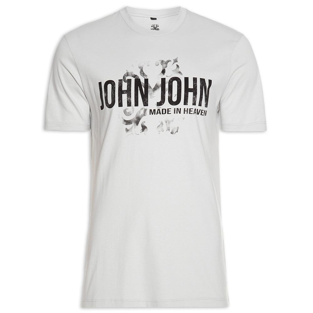 Camiseta John John Básica Logo Masculina