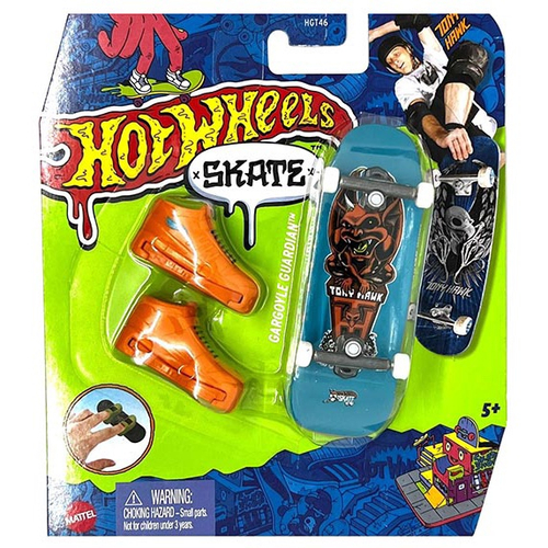 Skate De Dedo + Tênis Profissional Sortido Hot Wheels Mattel